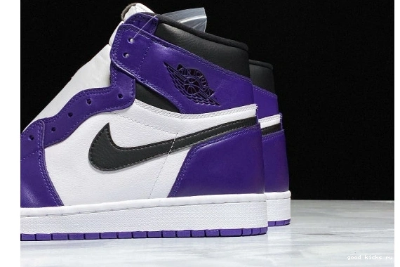 555088-500 Purple Retro 555088-500 High Jordan Air Court 1 White 0408